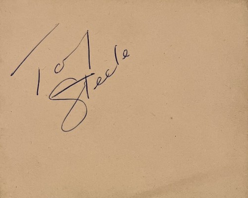 Tommy steele signed - tommy,