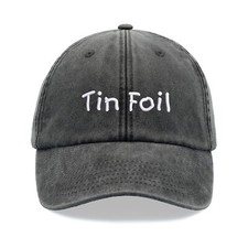 Tin Foil Baseball Cap Vintage