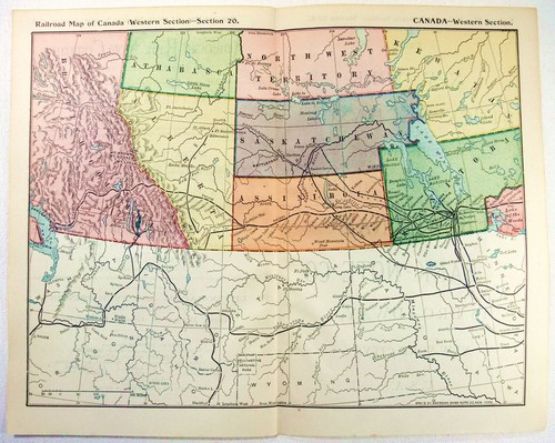Original 1895 railroad - 1895, map