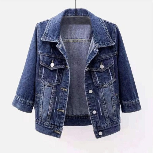 Ladies womens denim jacket - womens,