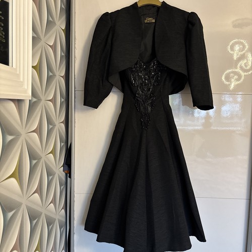 Gina bacconi black - bacconi, embellished