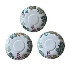 Royal Winton Toscana Spongeware Saucers Hand-decorated 
