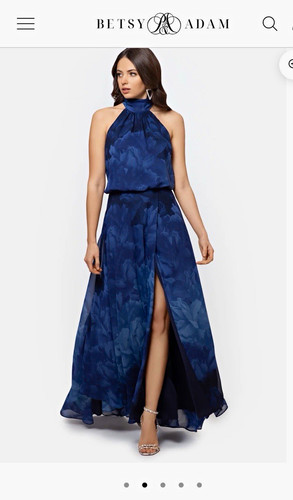 Betsy adam nwt blue floral - betsy,
