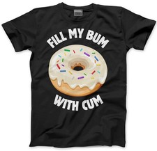 Funny Rude Donut T Shirt NSFW
