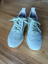 Gabor Women’s Wednesday Leather Trainers Mint Green Size 5.5 BNIB