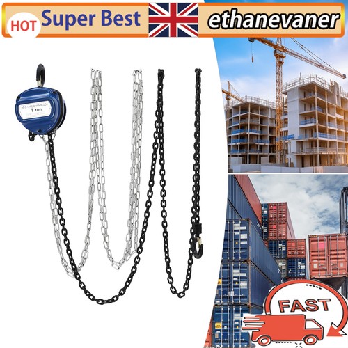 Crane blue tray chain - 4m, 1t