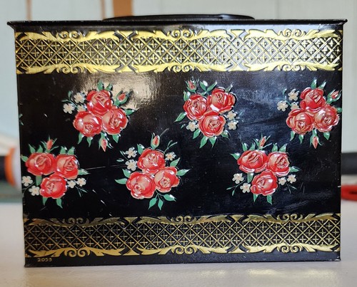 Floral tin metal - tin, •