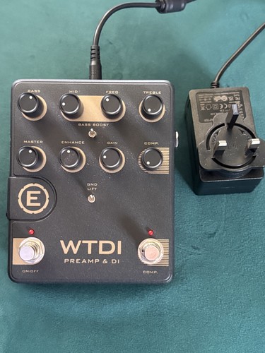 Eden wtdi bass preamp pedal - eden,