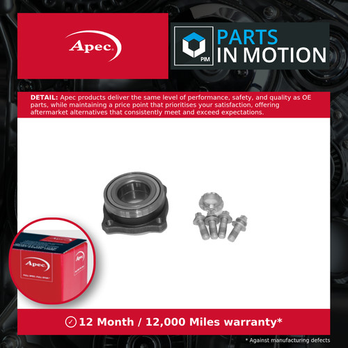 Wheel bearing kit fits bmw - bearing,