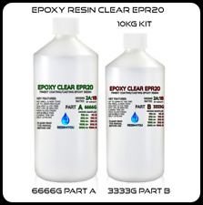 0.375kg-10kg Epoxy Resin Crystal Clear Multipurpose Fast Cure No Smell Glossy 