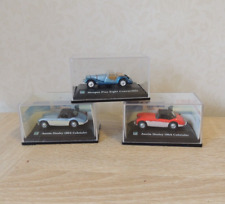 2-Cararama Austin Healey 100/6 + Morgan Plus Eight Diecast Car 1:72 Scale