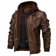 GENUINE MENS BROWN LEATHER