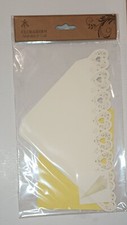 Ivory Kraft Laser Cut Paper