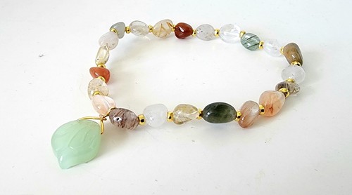 Genuine crystal gemstones with - genuine,