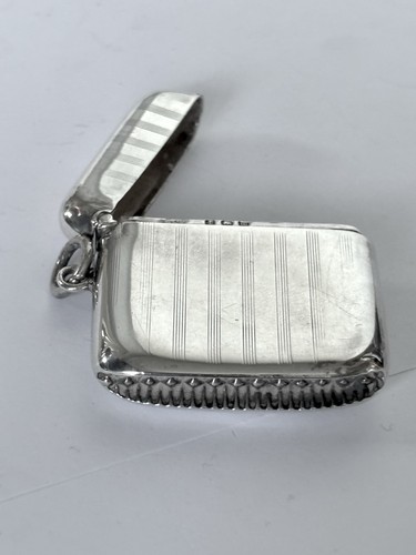 Antique george silver vesta - george,