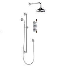 Samuel Heath 1/2" Concealed thermostatic shower - 2 flow controls 
