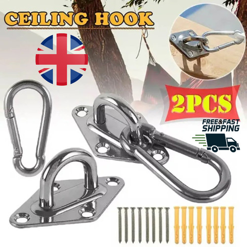Heavy duty stainless hammock - stainless,