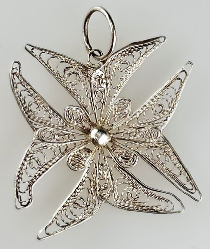 Sterling silver filigree - sterling,