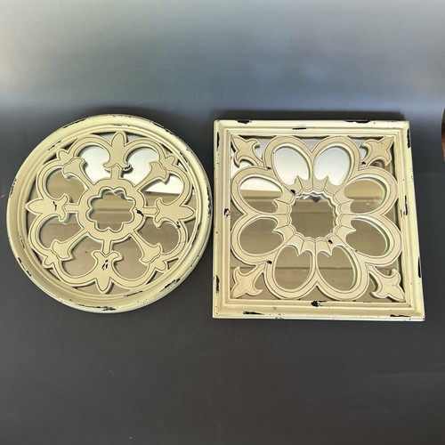 Vtg gothic rose round square - rose,