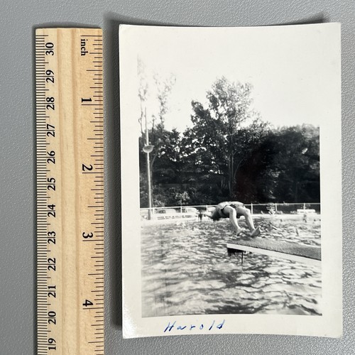 Vtg 1950s harold back diving - harold,