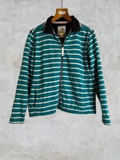 Lazy Jacks striped full-zip