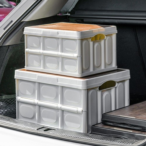 Folding storage box - folding,