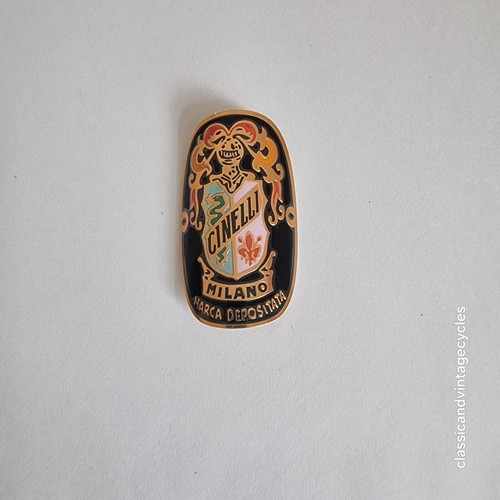 Cinelli milano head badge - cinelli,