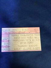 Bryan Ferry US tour ticket stub 1988