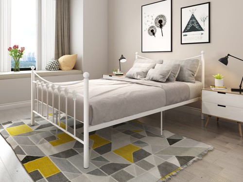 Strong metal bed - bed, frame