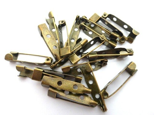 Brooch back bar pins - 20,