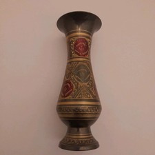 Brass Flower Pot Showpiece Vase Hand Crafted Decorative Pots For Home And Garden