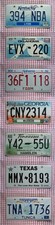 Job Lot SET OF AMERICAN LICENSE NUMBER PLATES, mainly Southern States #South