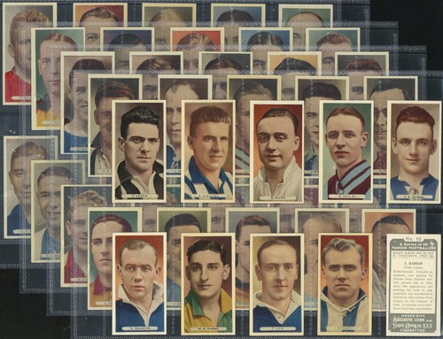 Ardath famous footballers - 'famous, footballers'