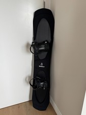 Bataleon Evil Twin+ Snowboard 154, Chaos Asym Snowboard Binding M/L with Cover