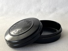 Vintage EMPTY Military WW2 Era Bakelite Box FOOT SOAP 2oz Approx 7cm Diameter