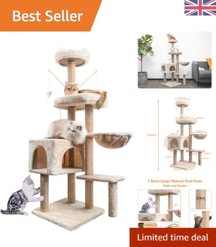 Spacious 145cm cat tree - spacious,