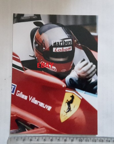 Gilles villeneuve ferrari - villeneuve,
