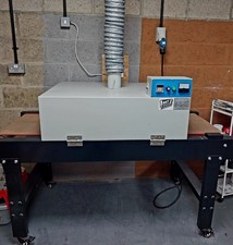 Art 2 Silkscreen Conveyer Dryer For Curing Textiles, 1 Metre Tunnel