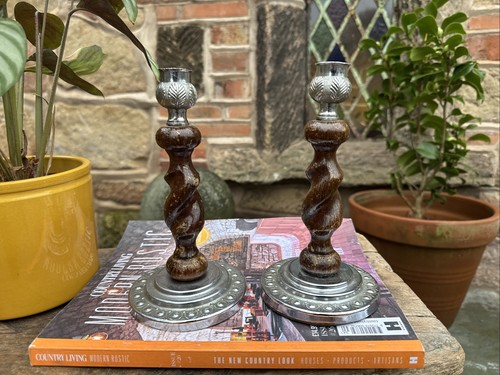 Vintage wood and metal - wood, of