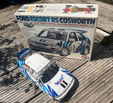 RARE VGC - Tamiya Ford Escort RS Cosworth 1992 #58112 TA01, Box, Instructions
