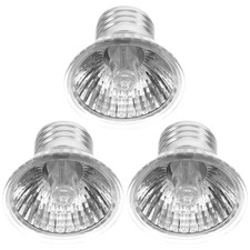  Set of 3 Leopard Gecko Tank Accessories Reptile Heat Lamp for Turtle