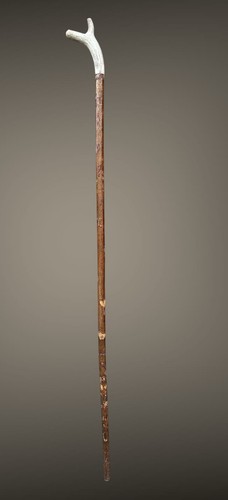 Antler thumb stick - antler, walking