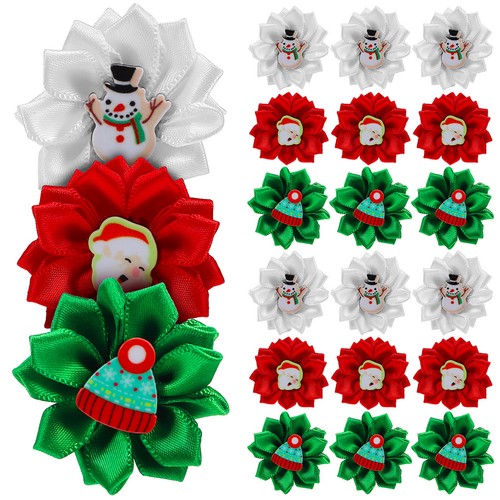 Assorted color dog bows pet - assorted,