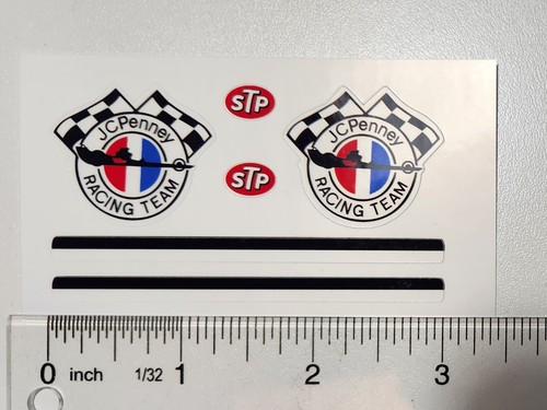 Penny racing team stickers - c,