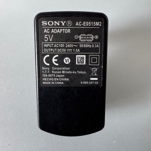 Genuine sony e0515m2 ac - 5v,