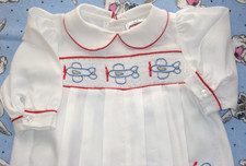 Baby Boy Smocked Vintage