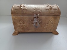 Intique Brass Chest Metal Tin