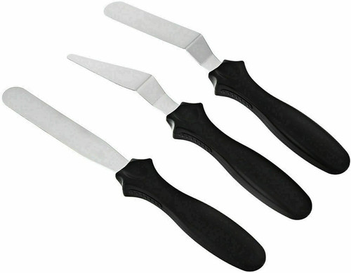 3pcs stainless steel - stainless, spatula