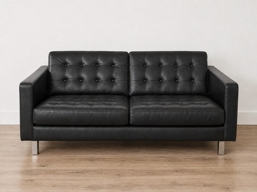 Black sofa similar style - black,