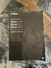Yamaha MX49/MX61/MX88 Owners